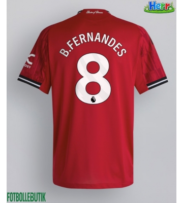 Manchester United Bruno Fernandes #8 Hemmatröja 2025-26 Kortärmad